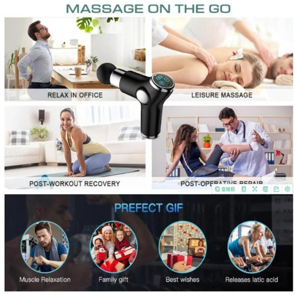 32 Speed Deep Tissue Massage Gun | Percussion Muscle Massager For Pain Relief - Picture 2 of 5